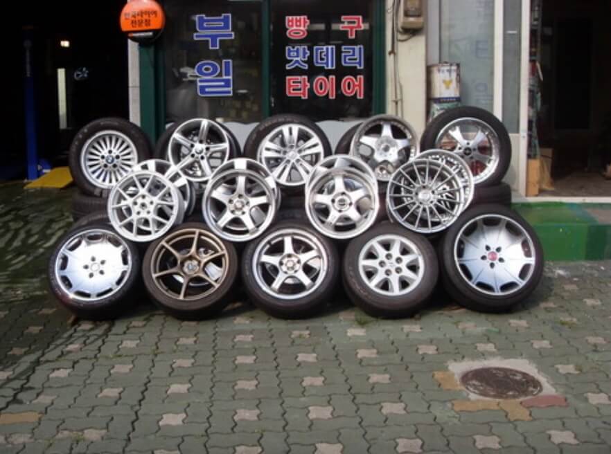 부산 부산진구 개금동 타이어 부일중고타이어